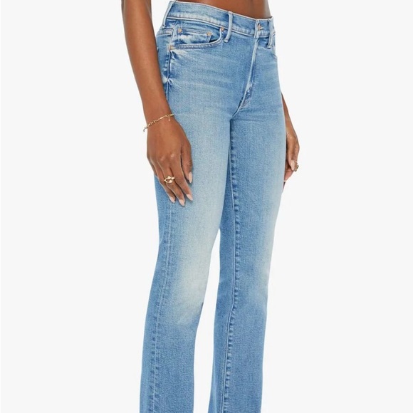 NWT, Mother,  Outsider Sneak Jeans Nice - Picture 2 of 13